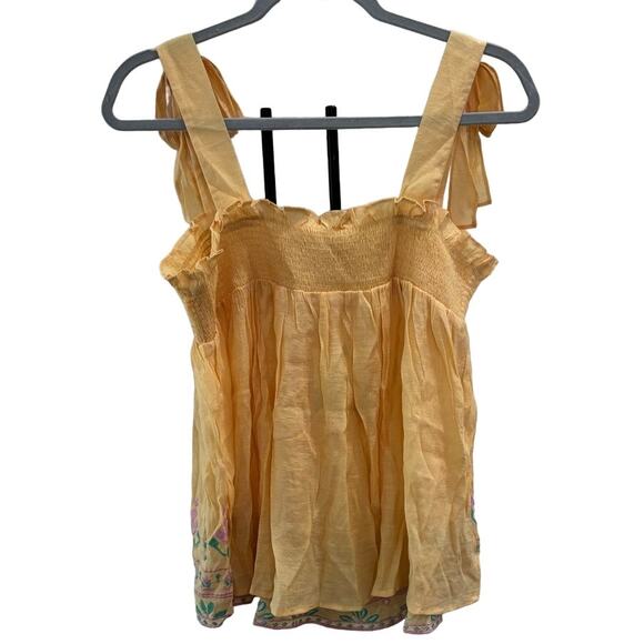 Anthropologie Perch By Blu Pepper Embroidered Top 1XL - Picture 2 of 7